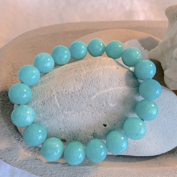 AMAZONITE QUARTZ BRACELET - Picture 2 of 6